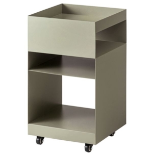 サイドテーブルワゴン 約W35 D35 H62.5cm ペール 組立式