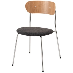 チェア 約W50 D53.5 H78.5 SH47cm ダーク スタッ可 完成品