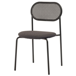 チェア 約W46 D48 H79 H44.5cm ダーク 完成品