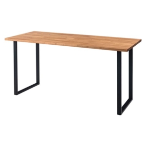 カウンターダイニングテーブル 約W150 D55 H70cm アジャスター付 組立式 代引不可