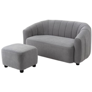 ソファ 約W133/51 D74/41 H64/36 SH36cm 組立式 代引不可