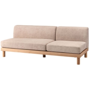 モジュールソファ 約W179 D72 H65 H37cm ロータイプ使用可 組立式 代引不可