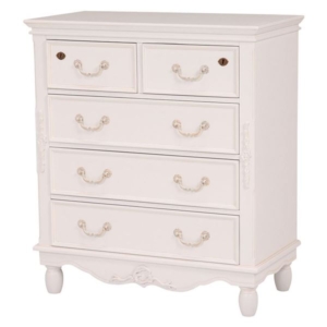 チェスト タンス ワイド 4段 木製 脚付き 取っ手付き 鍵付き リビング ダイニング ベッドルーム 子供部屋 代引不可