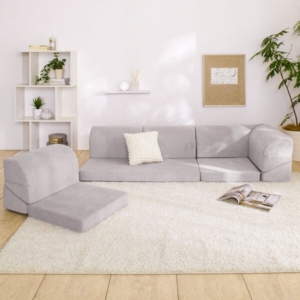 フロア コーナーソファ 3点セット ハニカム 2人掛け コーナー ソファセット フロアソファ ローソファ