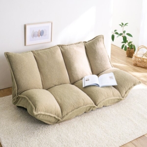 ふっくらボリュームマルチソファ （ニット調）