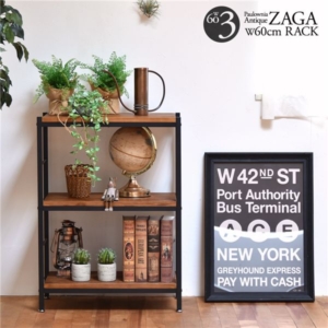 3段パイプラック 組立品 代引不可