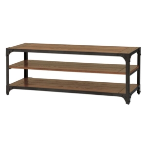 ローボード 収納棚 木製 スチール脚 アジャスター付き リビング ダイニング インテリア家具