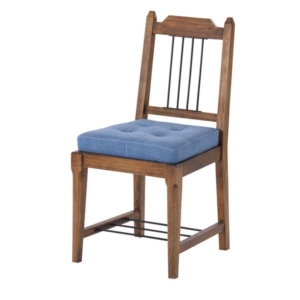 ダイニングチェア パーソナルチェア 2脚セット 木製 アイアン ティンバー リビング 在宅ワーク 店舗 インテリア家具