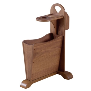 サイドテーブル ミニテーブル 木製 マガジンラック 収納ラック付き トムテ リビング ダイニング インテリア家具