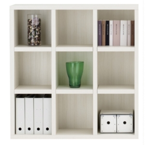 フナモコ ラチス ミドルタイプシェルフ 幅110 高さ114cm ウッド FHS-110 日本製