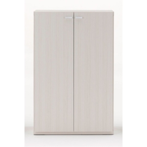 フナモコ リビングシェルフ 扉付き 幅74.3 高さ113.8cm ウッド KF-74 完成品 日本製