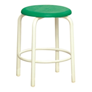 /丸椅子 内リング付き 同色2脚セット グリーン ミルキー 幅37.8cm 日本製 代引不可