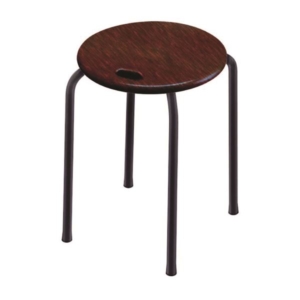 モダン スタッチェア 同色4脚セット ダーク 幅32cm 日本製 木製 代引不可