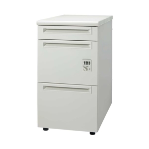 プラス 脇机3段ダイヤル錠UJ-047A-A3D W/W4引出A