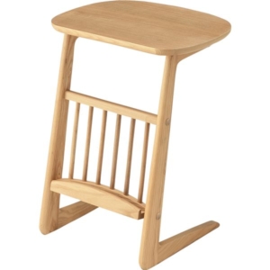 サイドテーブル ミニテーブル 木製 棚付き Henry ヘンリー リビング ダイニング インテリア家具