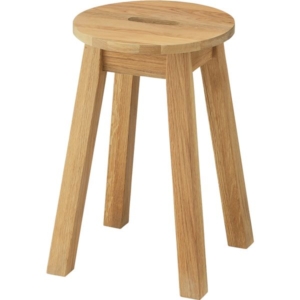 スツール 幅30cm 円形 木製 Hafen ハーフェン 完成品 リビング ダイニング インテリア家具