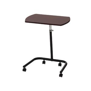 キャスター付テーブル ダーク