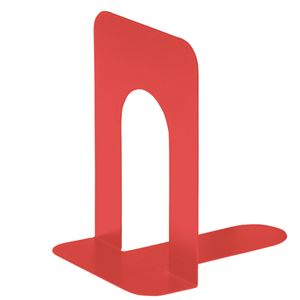 （まとめ） TANOEE ブックエンド T型 特大 コーラル 1組（2枚） 10セット