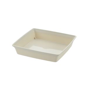 60個セット 鉢皿/受け皿 8号 正方形 日本製 リッチェル フォーレ スクエアプレート 植木鉢