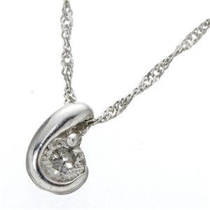 K18シンプルダイヤモンドペンダント/ネックレス