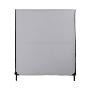 林製作所 ZIP2パーティション(パーテーション/衝立) 幅1000mm 高さ1200mm アジャスター付き クロス洗濯可 YSNP100S-G ライト