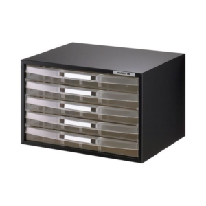 ナカバヤシ アバンテケース A4ヨコ5段 A-W5-D 1セット(6台)