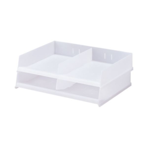 リヒトラブ フリーサイズ レタートレー A4ヨコ 乳白 A-7312-1 1セット(16個：2個 8組)