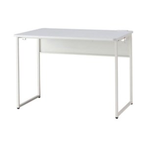 ルガテ タップ付きデスク mm HPF0204-106WH 1台 組立品