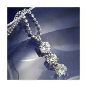 PT0.5ctダイヤスリー ペンダント