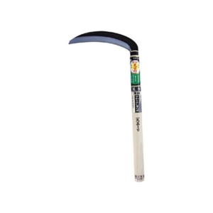 (まとめ) 豊稔企販 片刃薄鎌(萬作) 刃長195mm HT-0368 1挺 5セット