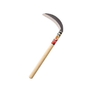 (まとめ) 豊稔企販 片刃中厚鎌(豊稔中厚鎌) 刃長195mm HT-0430 1挺 3セット