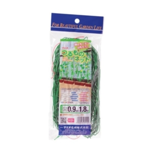 (まとめ) ダイオ化成 つるもの園芸ネット 緑10cm角目 m 長さ1.8m 260954 1枚 50セット