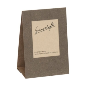 (まとめ) ナカバヤシ シンプラフト フォトスタンドチェキ PC-SPT-N 1パック(3個) 50セット