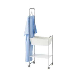 トヨダプロダクツ 脱衣ワゴン D-2H ハンガー付