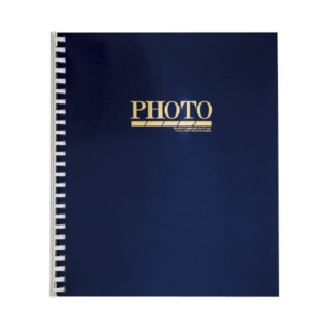 (まとめ) ナカバヤシ ライトフォートアルバム ア-JHO2-91-B 青 10セット