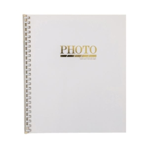 (まとめ) ナカバヤシ ライトフォートアルバム ア-JHO2-91-W 白 10セット