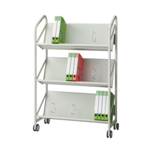 エヌケイ ファイルワゴン FW-8637-WG 3段 組立品