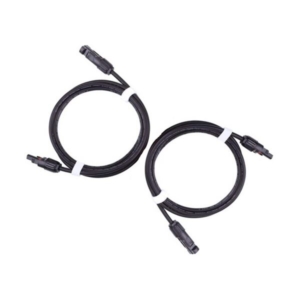 （まとめ）アサガオ ソーラーパネル延長ケーブル 5m AEC5-JP 1セット(2本) 3セット