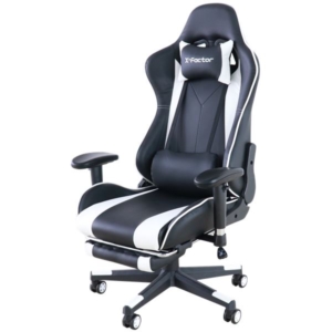 ゲーミングチェア フットレスト キャスター 肘付き 回転式 高さ調節可 組立品 リビング 代引不可