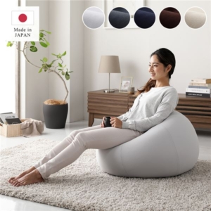 ビーズクッション ライト サークル型 洗えるカバー 軽量 日本製 スツール Ingram イングラム