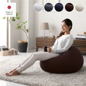 ビーズクッション サークル型 洗えるカバー 軽量 日本製 スツール Ingram イングラム