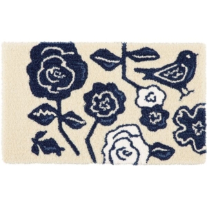 玄関マット 長さ75cm クコマット 日本製 手洗い可 防ダニ ホットカーペット可 デザインライフ スミノエ 代引不可