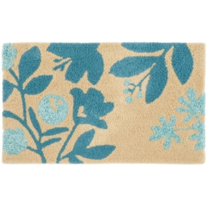 玄関マット 長さ75cm ハチマット 日本製 手洗い可 防ダニ ホットカーペット可 デザインライフ スミノエ 代引不可