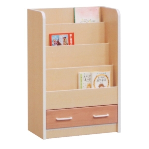 絵本ラック 本棚 日本製 引き出し付き 木製 子供部屋家具 ANJUあんじゅ 完成品 開梱設置 代引不可