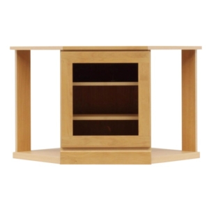 用 収納棚 4段 約幅75cm 木製 扉収納付き 日本製 コーナー家具 リビングボード 完成品 玄関渡し 代引不可