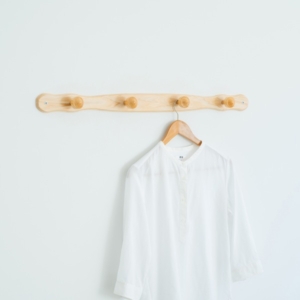 30本セット コートハンガー(壁掛けフック/端波型)() 木製(天然木)/北欧風/ウォールハンガー/コート掛け/帽子掛け/省スペース/壁掛けハンガー/業務用/完成品/NK-047