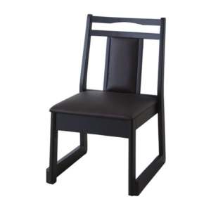 お座敷チェア パーソナルチェア 約幅46cm BC-335DBR スタッ 和風 料理店 店舗 冠婚葬祭