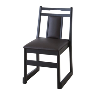 お座敷チェア パーソナルチェア 約幅46cm BC-343DBR スタッ 和風 料理店 店舗 冠婚葬祭