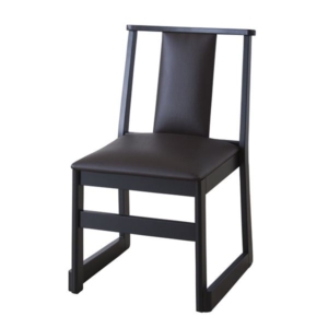 2脚セット お座敷チェア パーソナルチェア 約幅46cm BC-243DBR スタッ 和風 料理店 店舗 冠婚葬祭