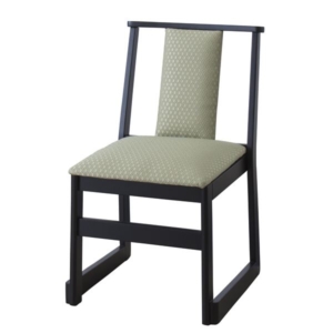 2脚セット お座敷チェア パーソナルチェア 約幅46cm BC-243GR スタッ 和風 料理店 店舗 冠婚葬祭